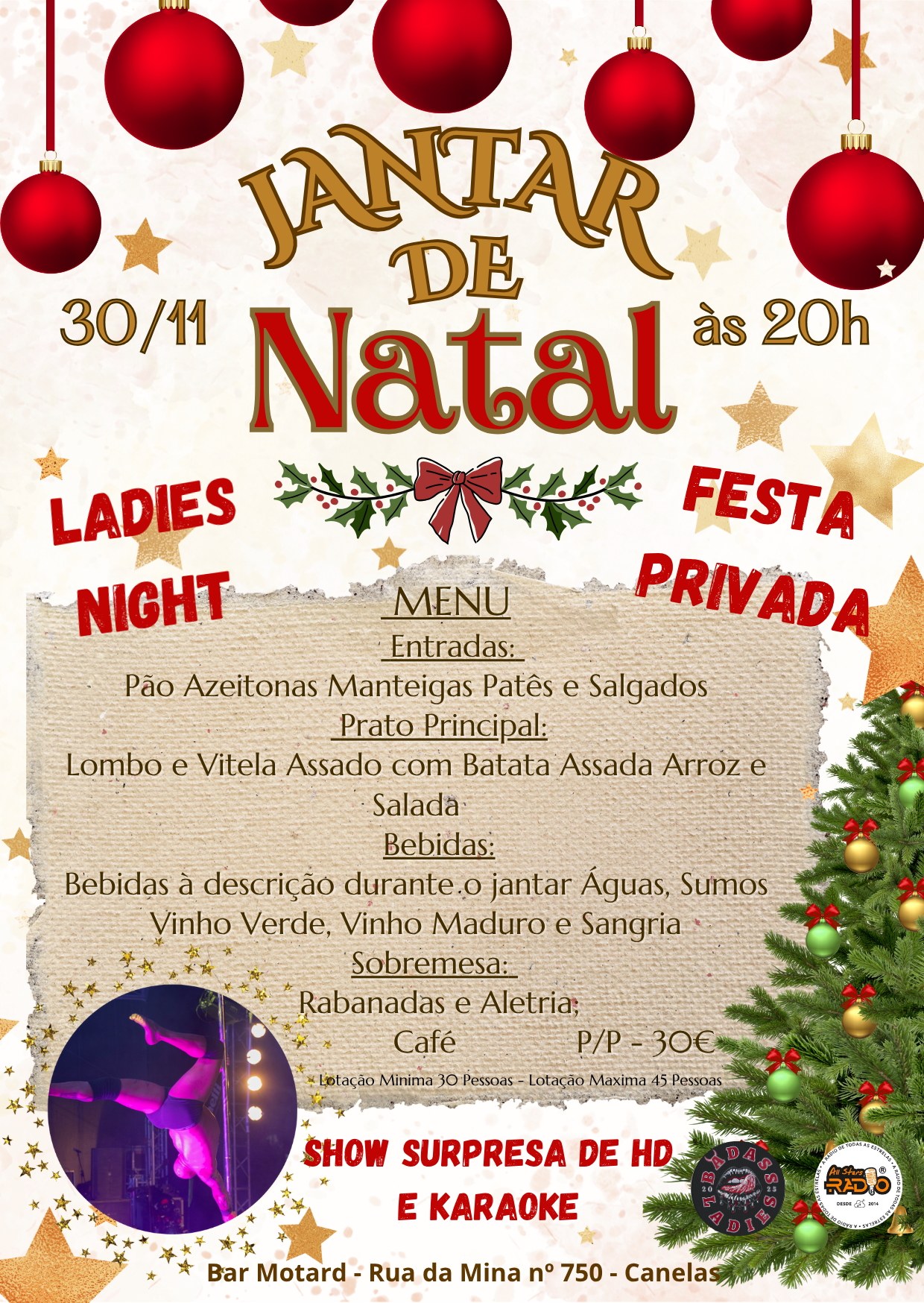 JANTAR NATAL LADIES