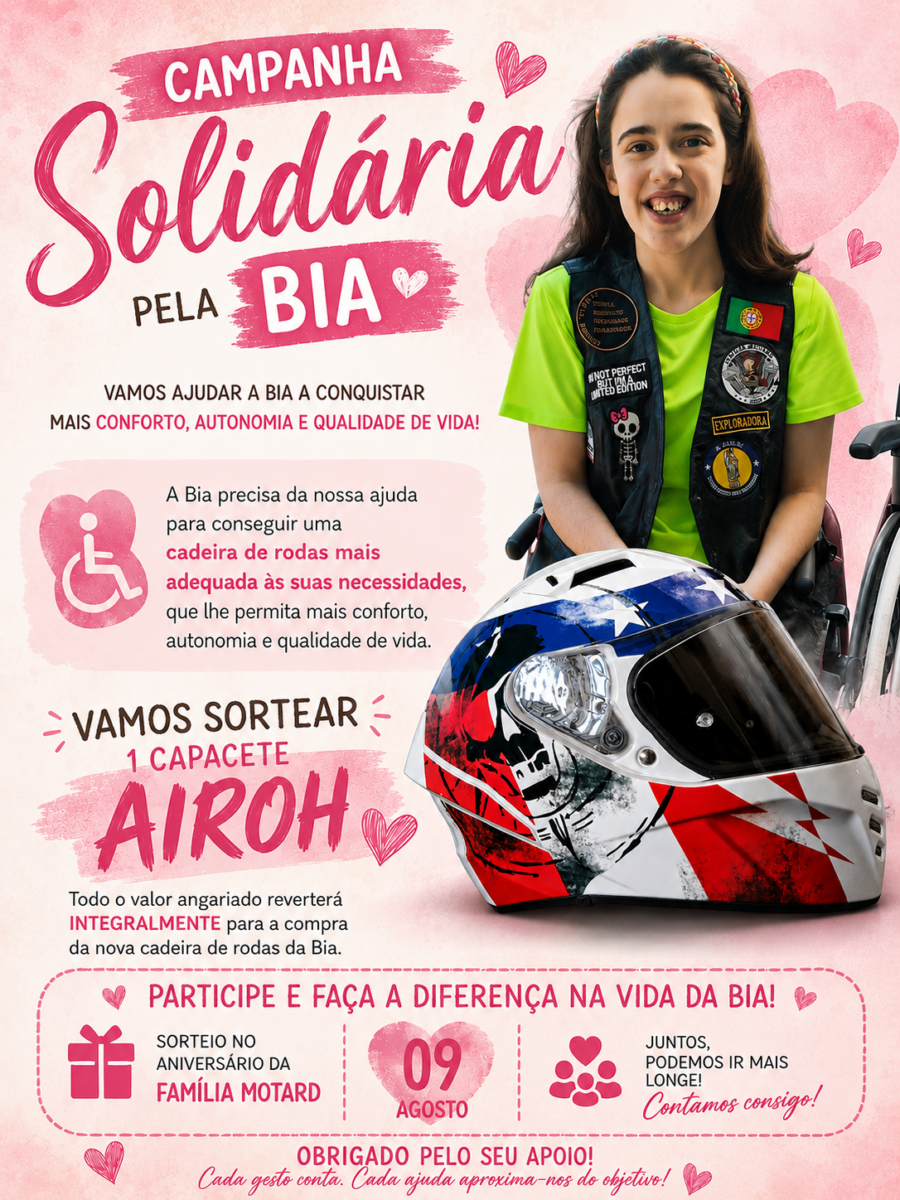 cartaz vamos ajudar a Bia
