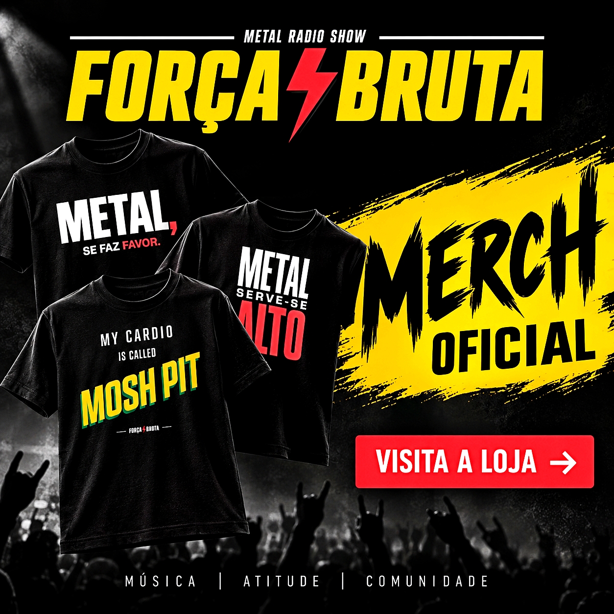 Força Bruta Merch