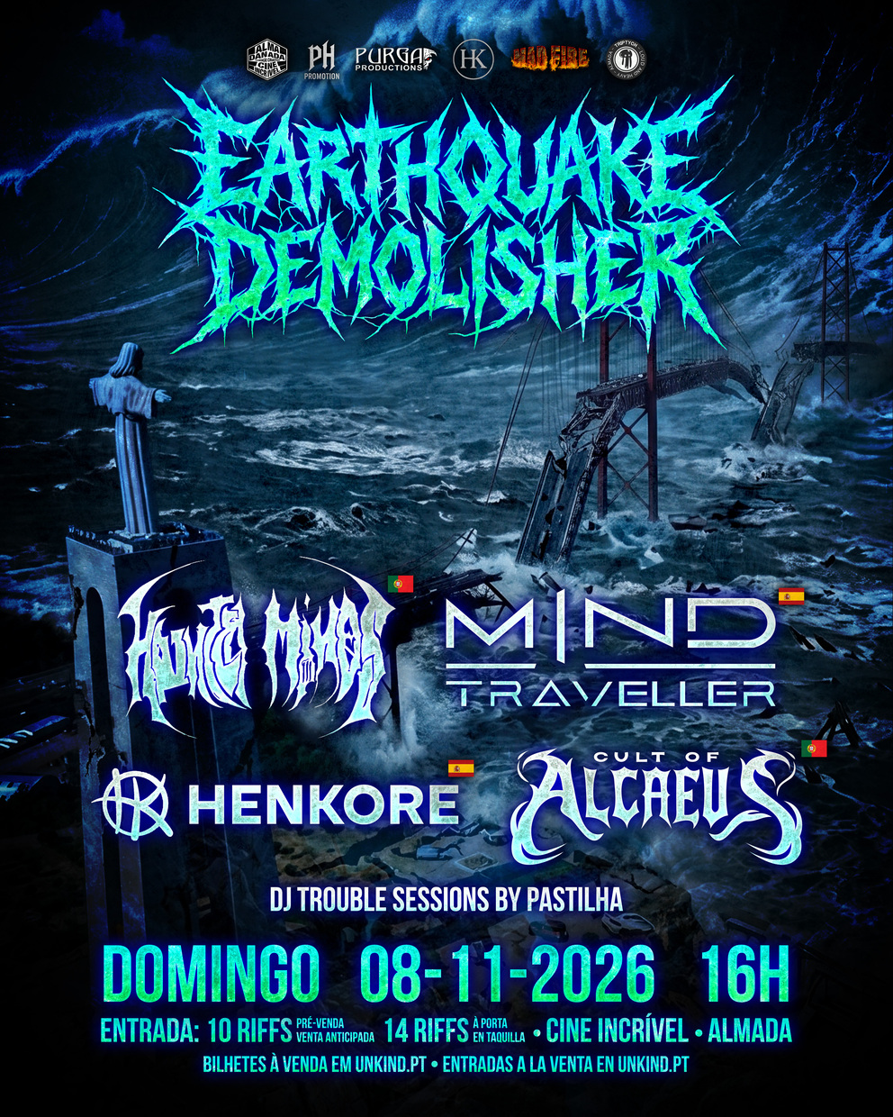 Cartaz Almada Earthquake Demolisher (1)