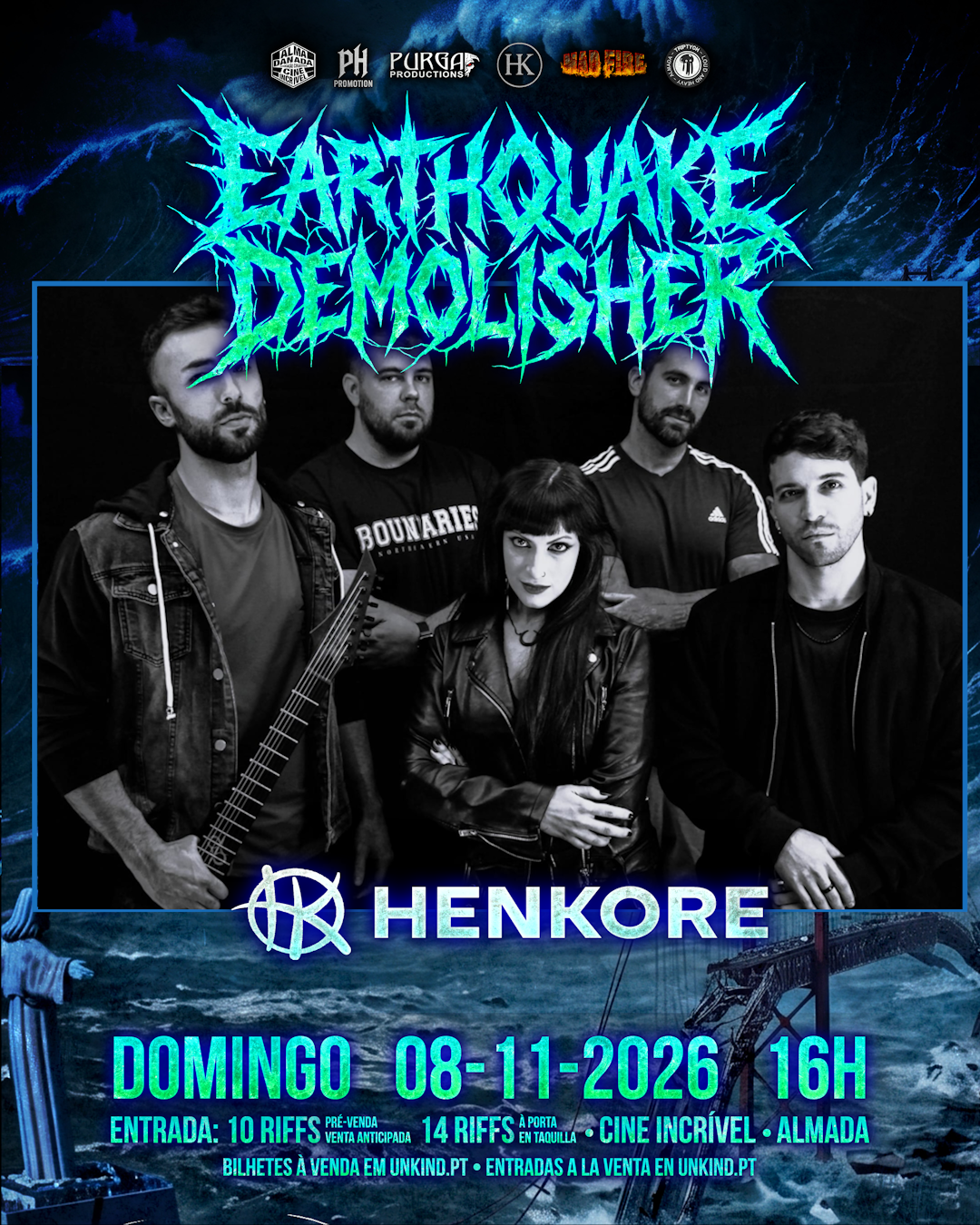 Henkore EarthquakeDemolisherAlmada